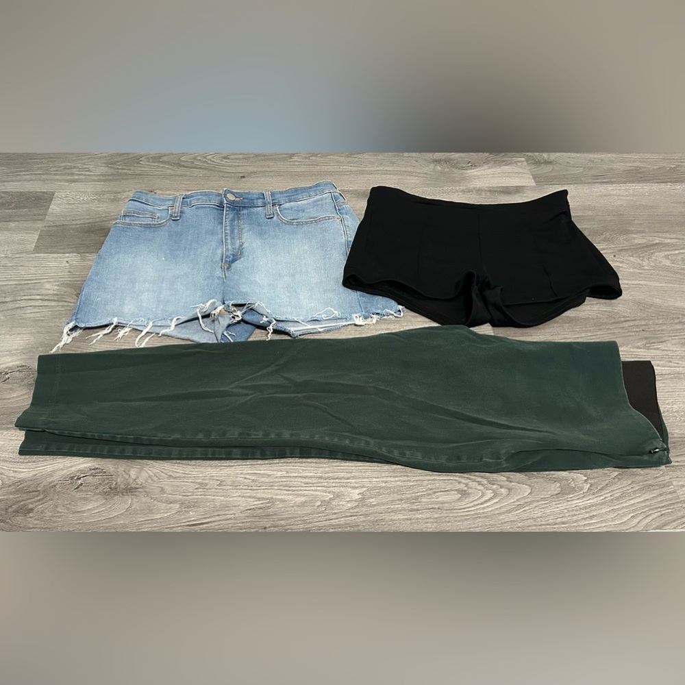 Lot of 3- 2 Shorts and 1 Pant size 10/Medium ( NWOT, and Used)